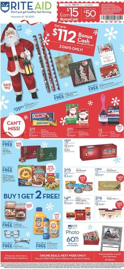 Catalogue Rite Aid from 11/26/2020