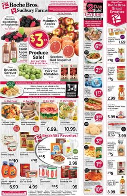 Catalogue Roche Bros. Supermarkets from 11/28/2020