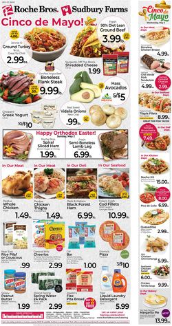 Catalogue Roche Bros. Supermarkets from 04/30/2021