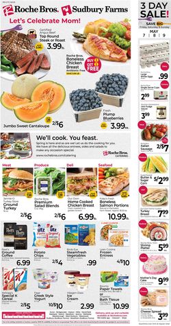 Catalogue Roche Bros. Supermarkets from 05/07/2021