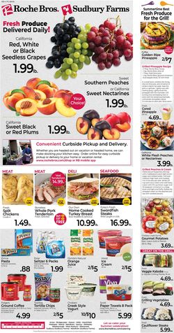 Catalogue Roche Bros. Supermarkets from 07/09/2021