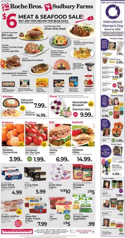 Catalogue Roche Bros. Supermarkets from 03/04/2022