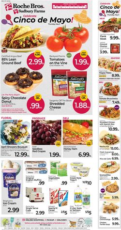Catalogue Roche Bros. Supermarkets from 04/29/2022