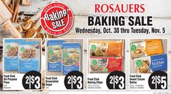 Catalogue Rosauers from 10/30/2019