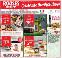 Catalogue Rouses HOLIDAY 2021 from 12/01/2021