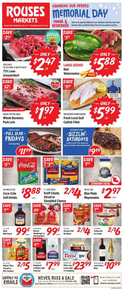 Current weekly ad Rouses