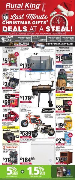 Catalogue Rural King Deals at a Steal from 12/17/2020