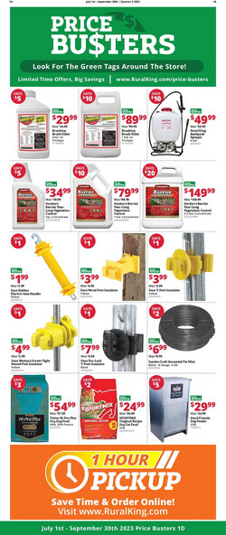 Current weekly ad Rural King