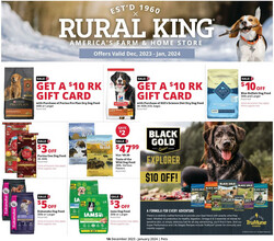 Catalogue Rural King from 12/20/2023