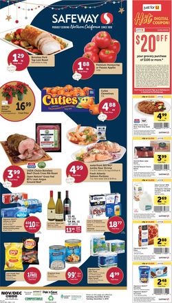 Catalogue Safeway - Holiday Ad 2019 from 11/30/2019