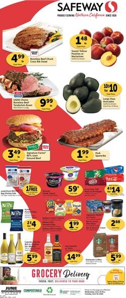Catalogue Safeway from 06/24/2020