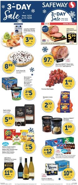 Catalogue Safeway from 12/23/2020