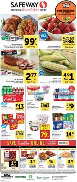 Catalogue Safeway from 05/12/2021