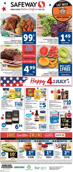 Catalogue Safeway from 06/30/2021