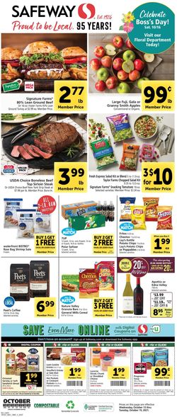Catalogue Safeway from 10/13/2021