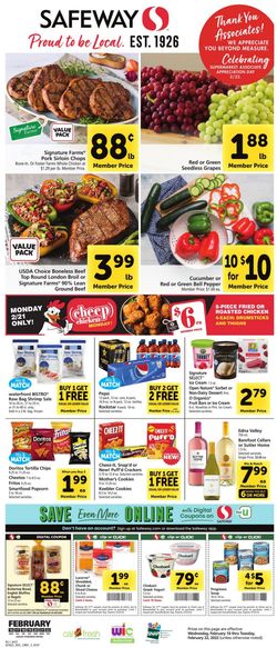 Catalogue Safeway from 02/16/2022