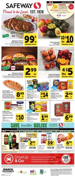 Catalogue Safeway from 03/23/2022