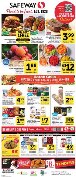Catalogue Safeway from 08/17/2022