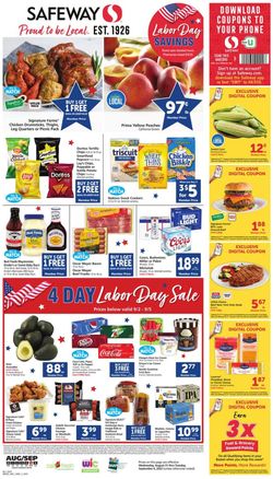 Catalogue Safeway from 08/31/2022