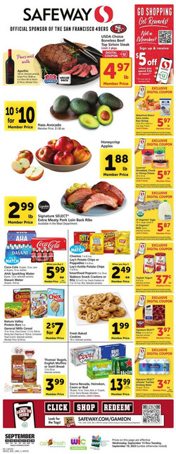 Catalogue Safeway from 09/13/2023