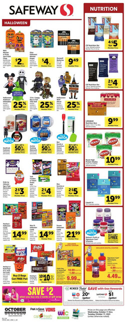 Catalogue Safeway from 10/11/2023