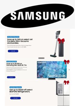Current weekly ad Samsung