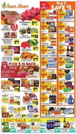 Catalogue Save Mart from 02/17/2021