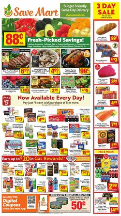 Catalogue Save Mart from 03/22/2023