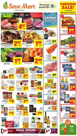 Catalogue Save Mart from 02/14/2024