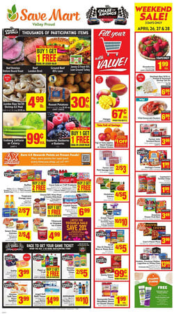 Current weekly ad Save Mart