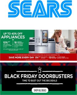Catalogue Sears Black Friday 2020 from 11/25/2020