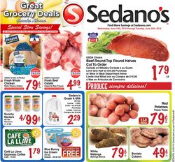 Catalogue Sedano's from 06/19/2019