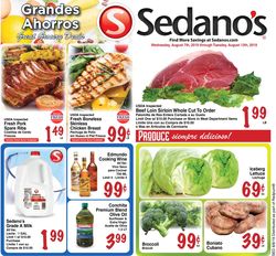 Catalogue Sedano's from 08/07/2019