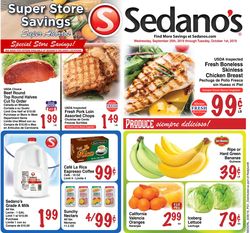 Catalogue Sedano's from 09/25/2019