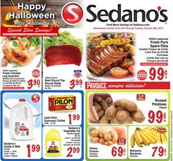 Catalogue Sedano's from 10/23/2019
