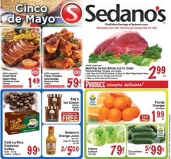 Catalogue Sedano's from 04/29/2020