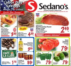 Catalogue Sedano's from 09/02/2020