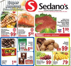 Catalogue Sedano's from 10/21/2020