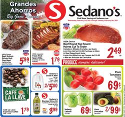 Catalogue Sedano's from 02/03/2021