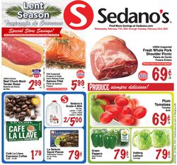 Catalogue Sedano's from 02/17/2021