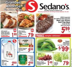 Catalogue Sedano's from 09/08/2021