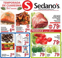 Catalogue Sedano's from 02/23/2022