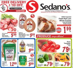 Catalogue Sedano's from 07/13/2022