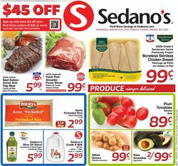 Catalogue Sedano's from 01/25/2023