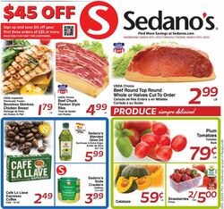 Catalogue Sedano's from 03/08/2023