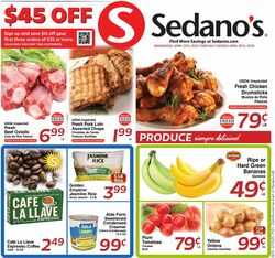 Catalogue Sedano's from 04/12/2023