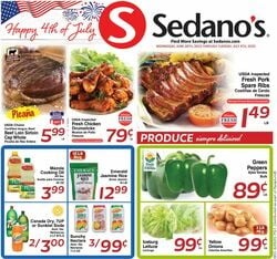 Catalogue Sedano's from 06/28/2023