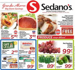 Catalogue Sedano's from 07/12/2023