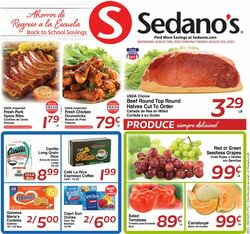 Catalogue Sedano's from 08/02/2023