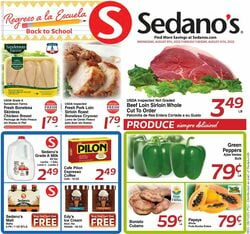 Catalogue Sedano's from 08/09/2023